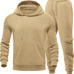 Heren Trainingspak Set Lange Mouwen en Joggingsbroek