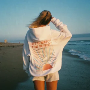 Sunset | Oversized Hoodie Dames – Comfortabel & Warm