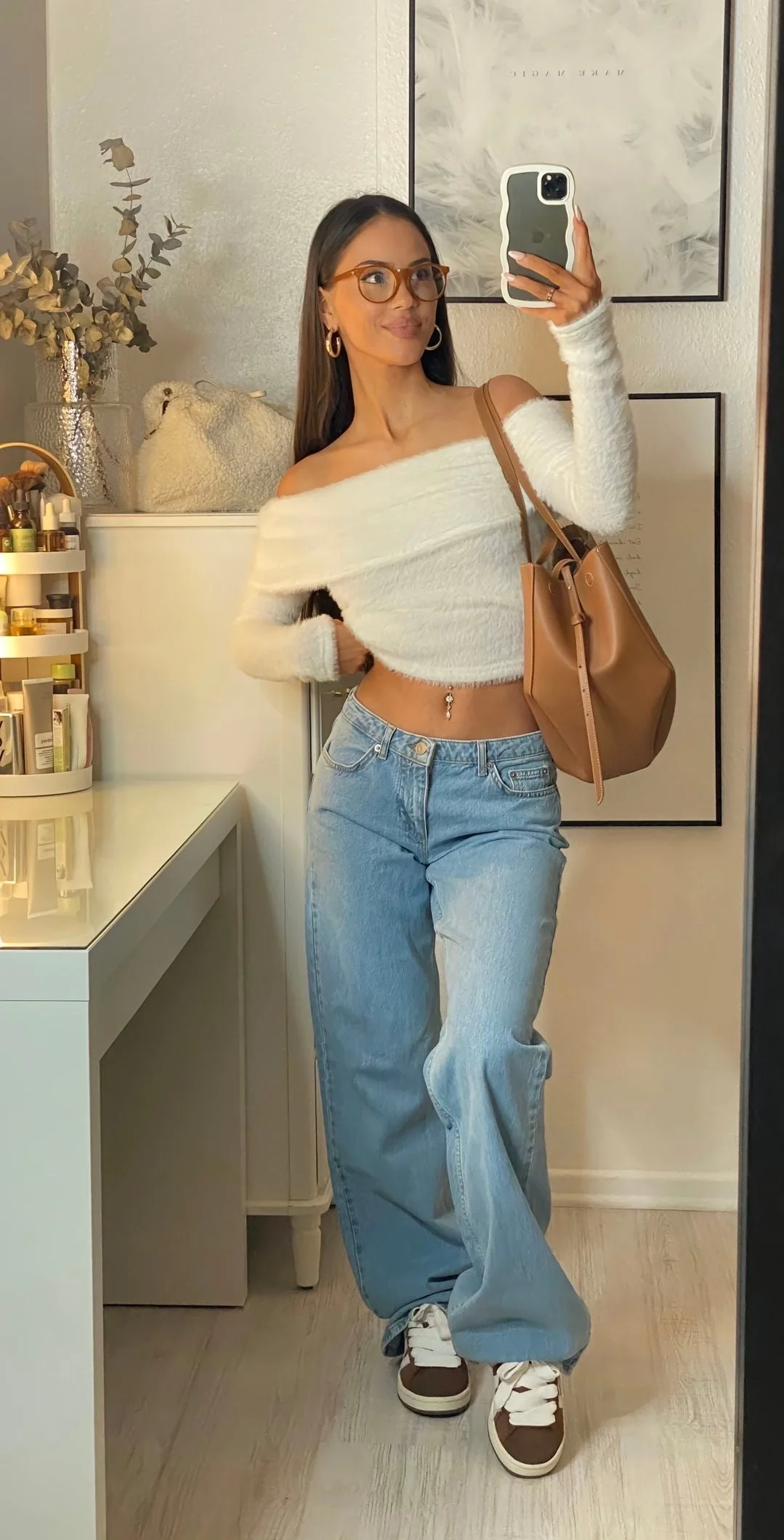 Roja | Straight-Leg Jeans met Lage Taille – Trendy Dames Broek - Afbeelding 3