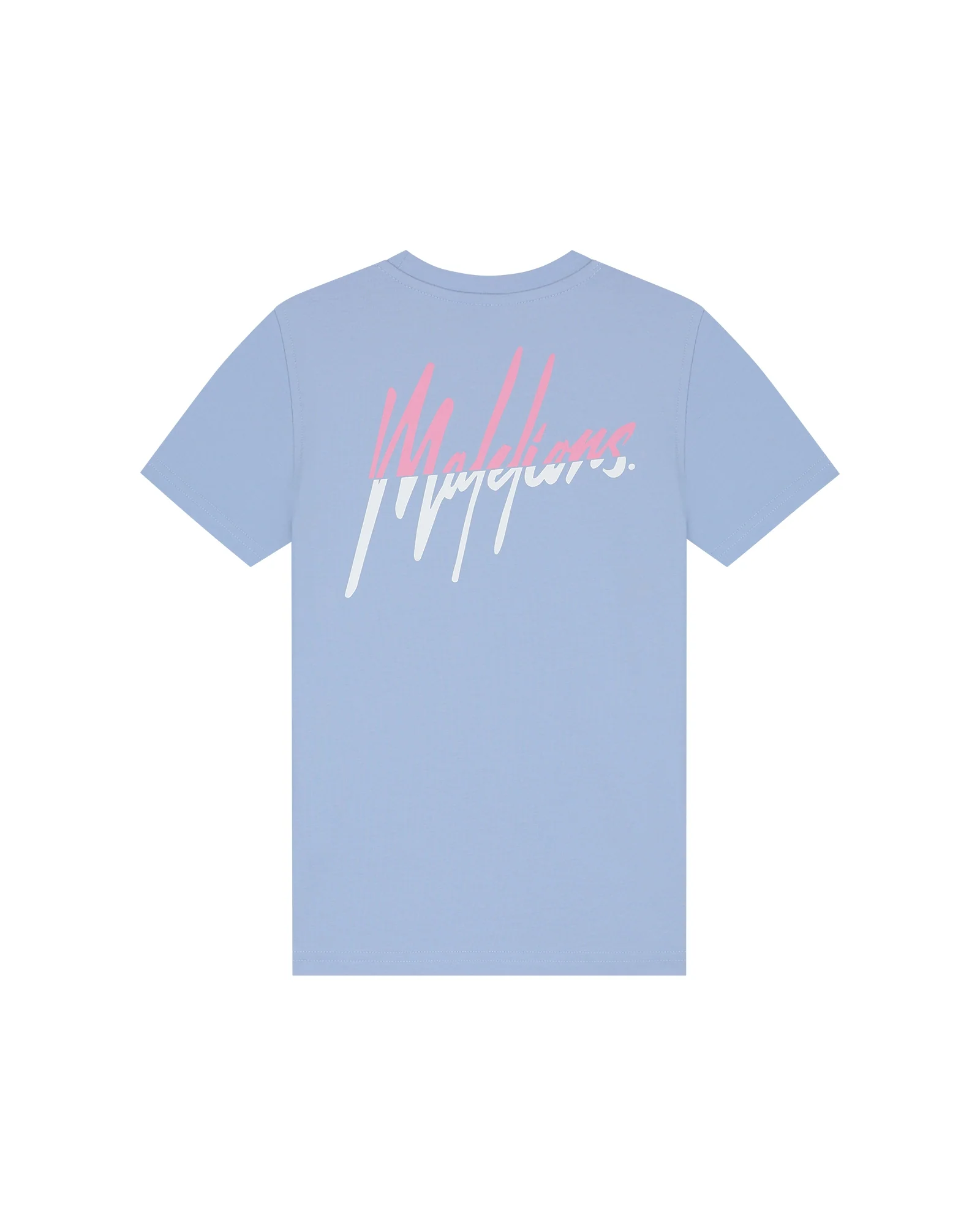 Malelions Junior Girls Kiki T-Shirt | Vista Blue/Light Pink - Afbeelding 4