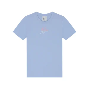 Malelions Junior Girls Kiki T-Shirt | Vista Blue/Light Pink