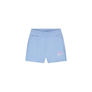 Malelions Junior Girls Kiki Shorts | Vista Blue/Light Pink