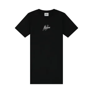 Malelions Junior Girls Firma T-Shirt Dress | Black