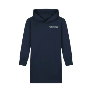 Malelions Junior Girls Kylie Hoodie Dress | Navy