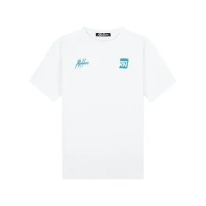 Malelions x KN Oversized Lifting T-Shirt | White