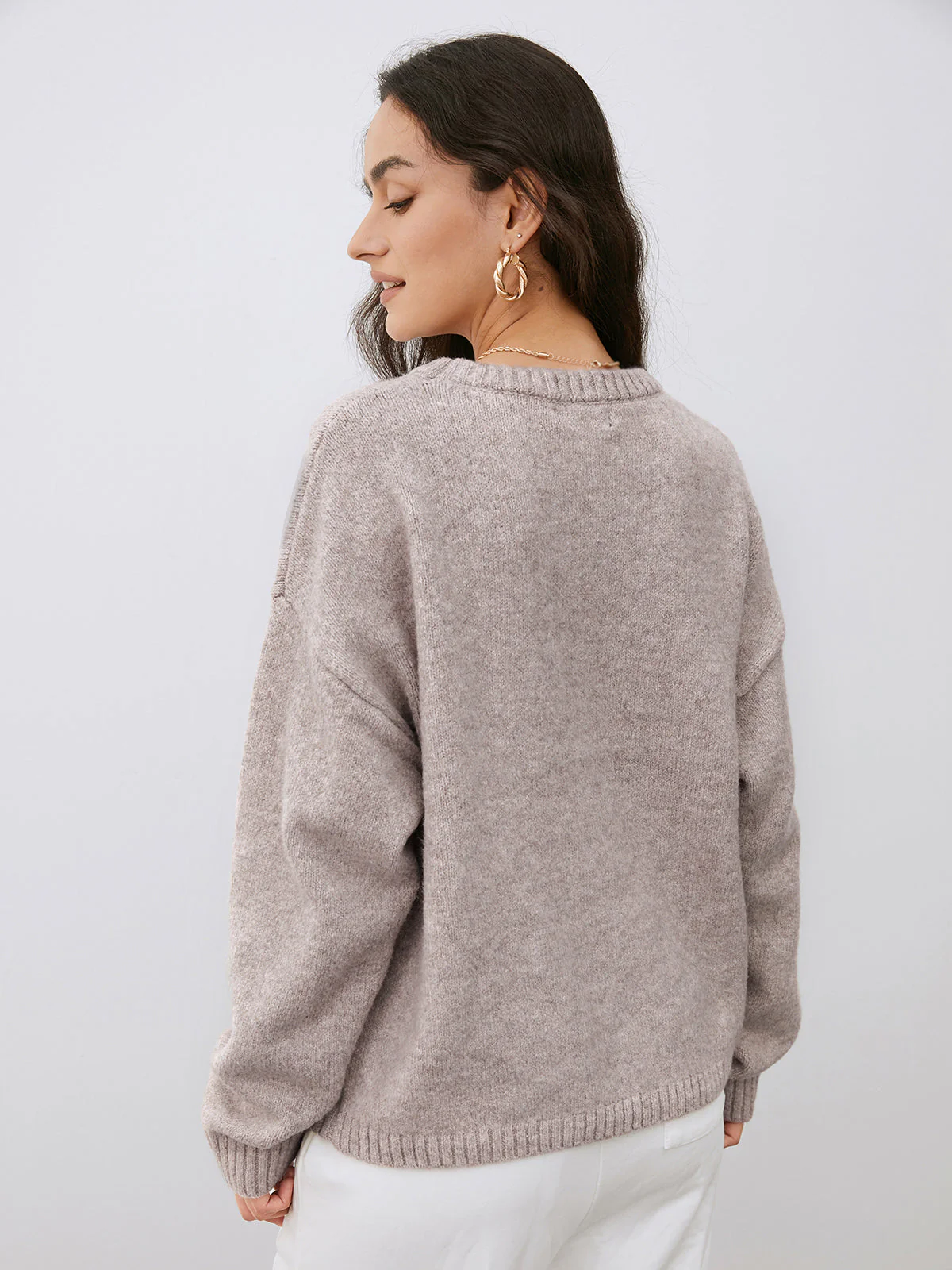 Gricia | Elegante Pullover Dames - Lichtgewicht, Hoge Stretch en Ultra Zacht - Afbeelding 6