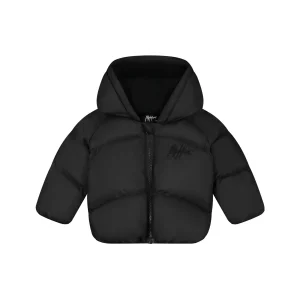 Malelions Baby Signature Puffer Jacket | Black