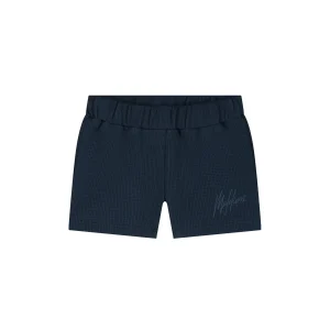 Malelions Baby Waffle Signature Shorts | Navy