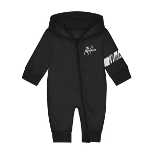 Malelions Baby Captain Tracksuit | Black