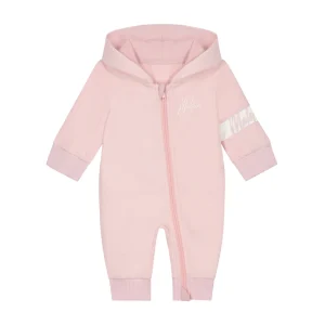 Malelions Baby Captain Tracksuit | Light Pink
