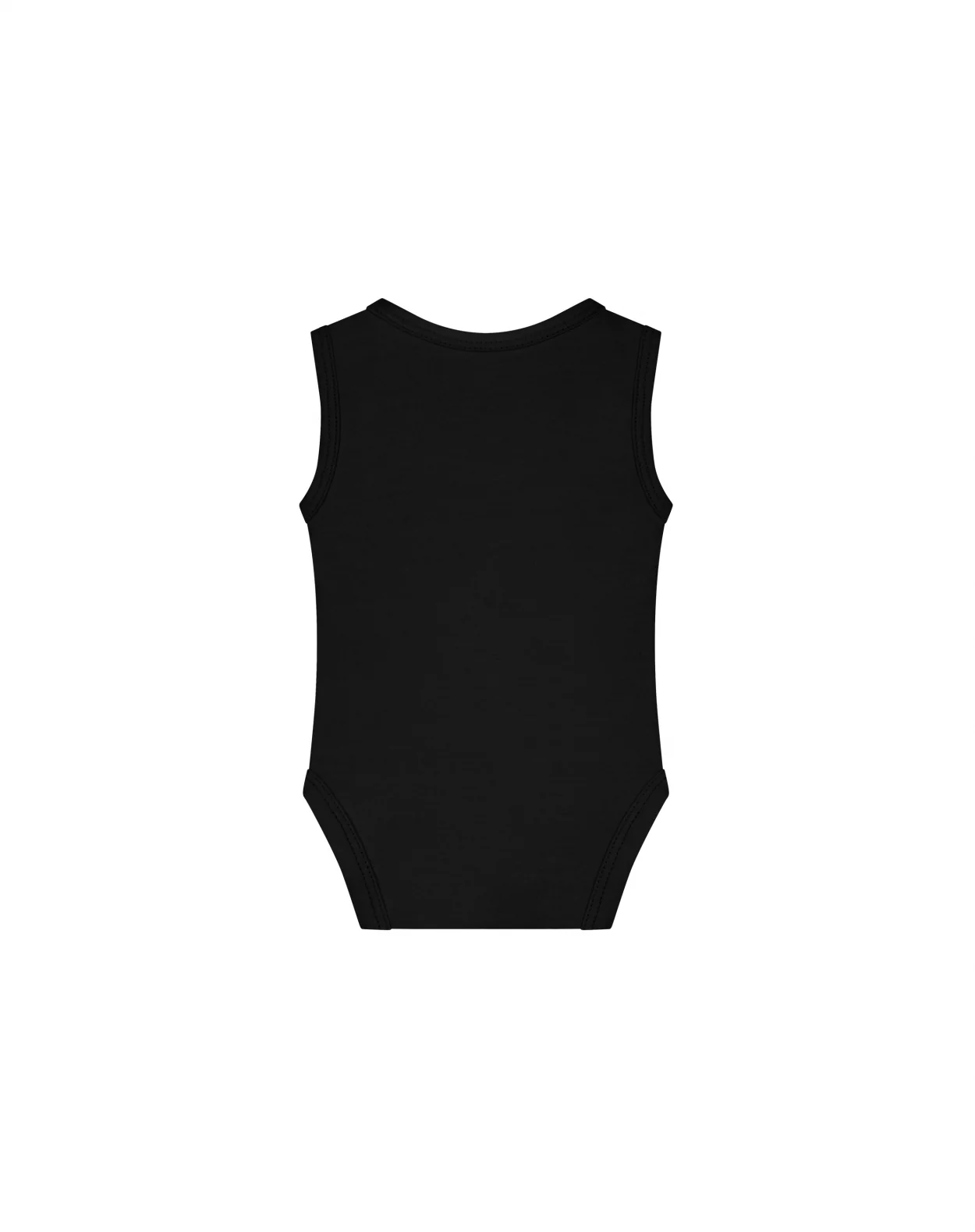 Malelions Baby Signature Bodysuit | Black - Afbeelding 3