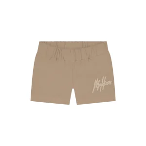 Malelions Baby Mousseline Shorts | Taupe