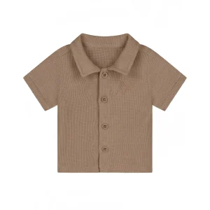 Malelions Baby Waffle Shirt | Latte