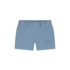Malelions Baby Linen Shorts | Whale Blue