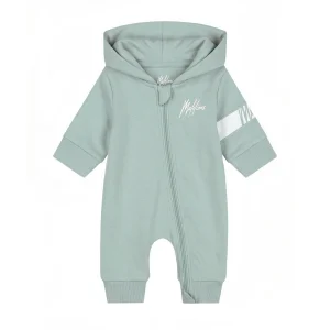 Malelions Baby Signature Tracksuit | Dusty Green