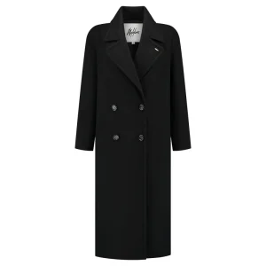 Malelions Women Signature Coat | Black