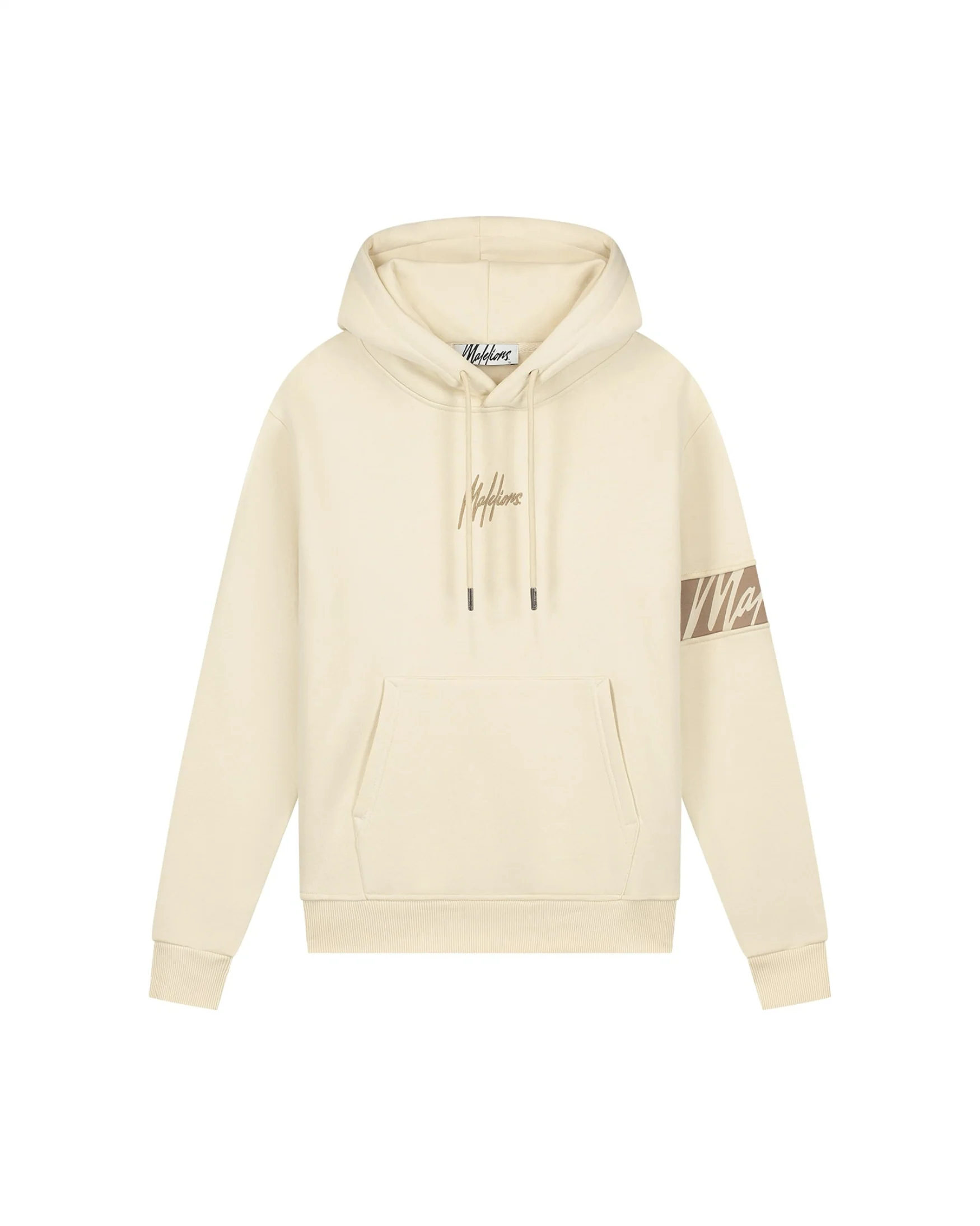 Malelions Women Captain Hoodie | Beige/Taupe