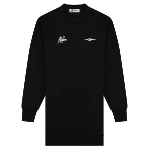 Malelions Women Members Sweater Dress | Black