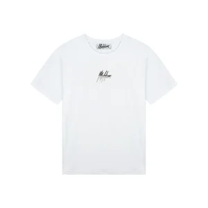 Malelions Women Kiki T-Shirt | White/Grey