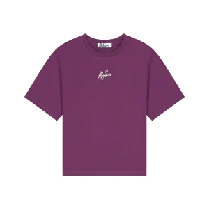 Malelions Women Kylie T-Shirt | Aubergine
