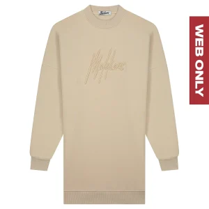 Malelions Women Essentials Sweater Dress | Taupe