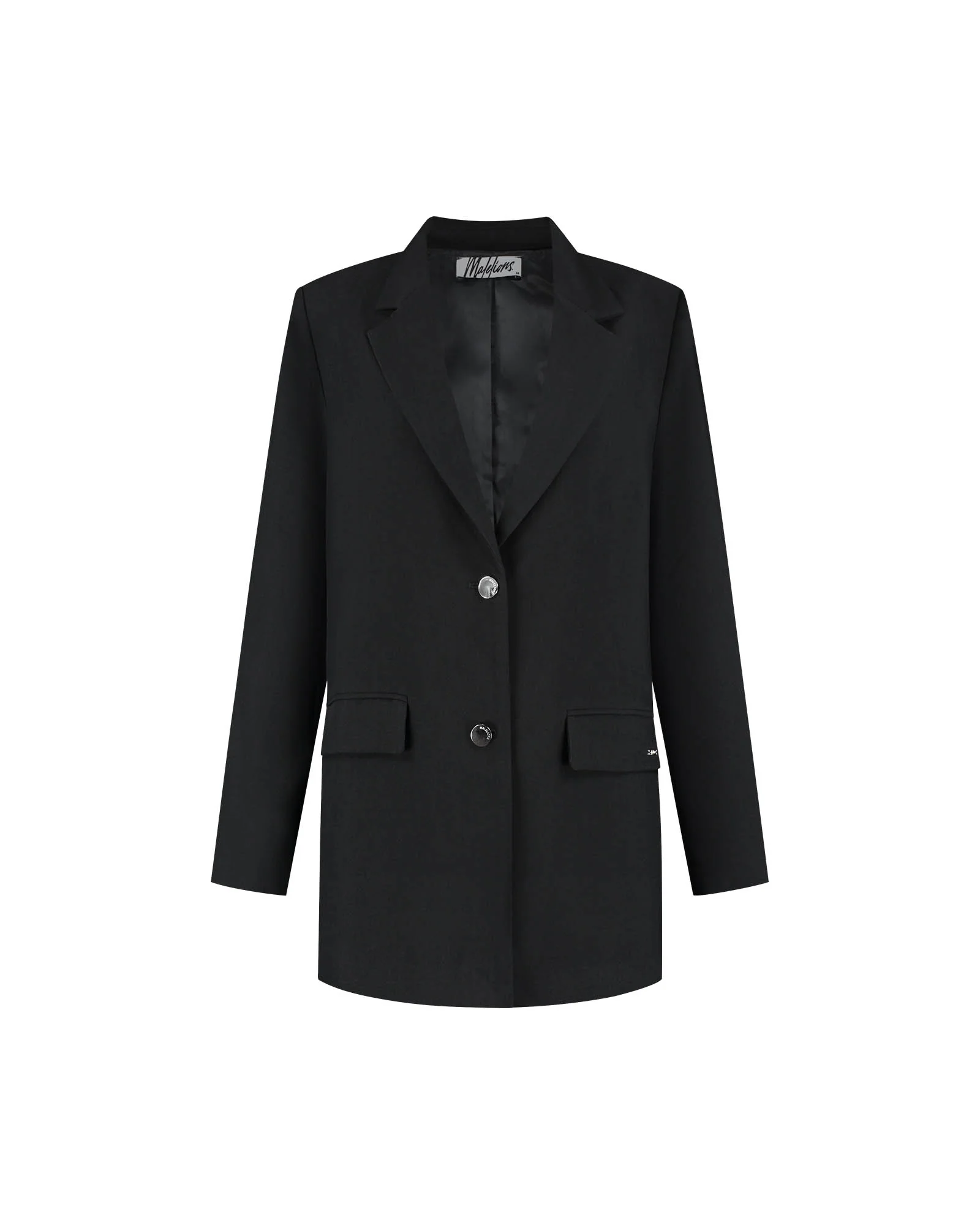 Malelions Women Kylie Oversized Blazer | Black - Afbeelding 2