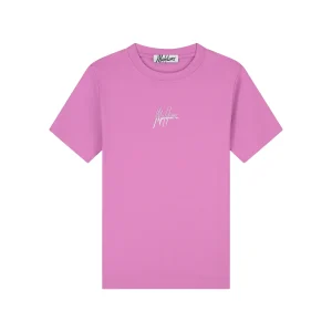 Malelions Women Kiki T-Shirt | Magenta/Soft Lilac