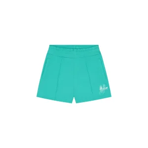 Malelions Women Kiki Shorts | Bright Green/White