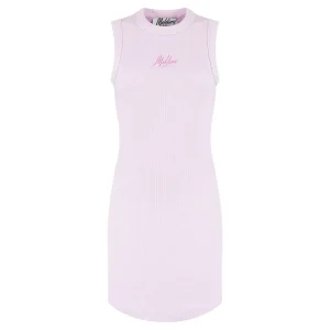 Malelions Women Signature Cut-Out Dress | Soft Lilac
