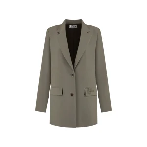 Malelions Women Hidden Amazon Blazer | Army Green