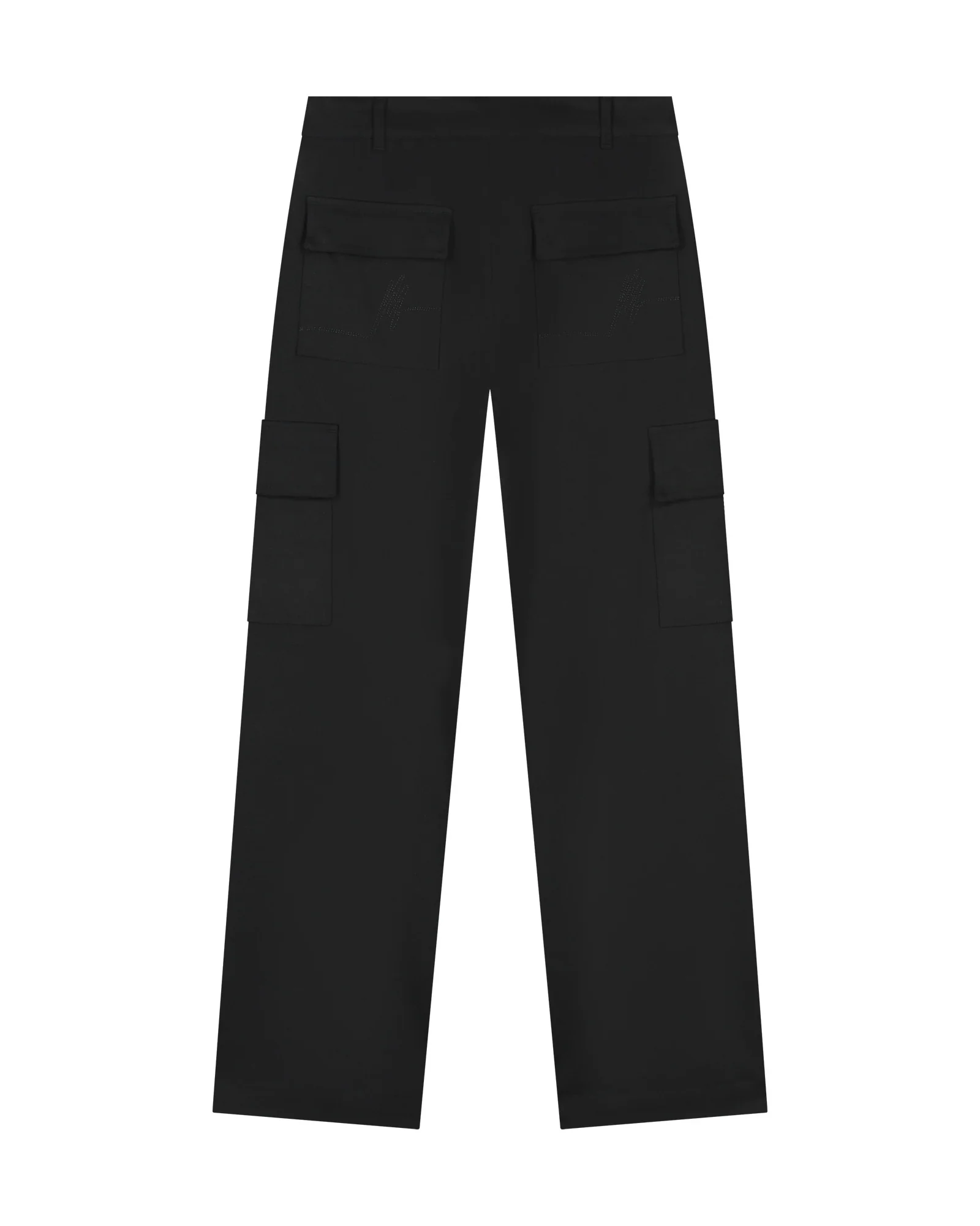 Malelions Women Straight Leg Cargo Pants | Black - Afbeelding 4