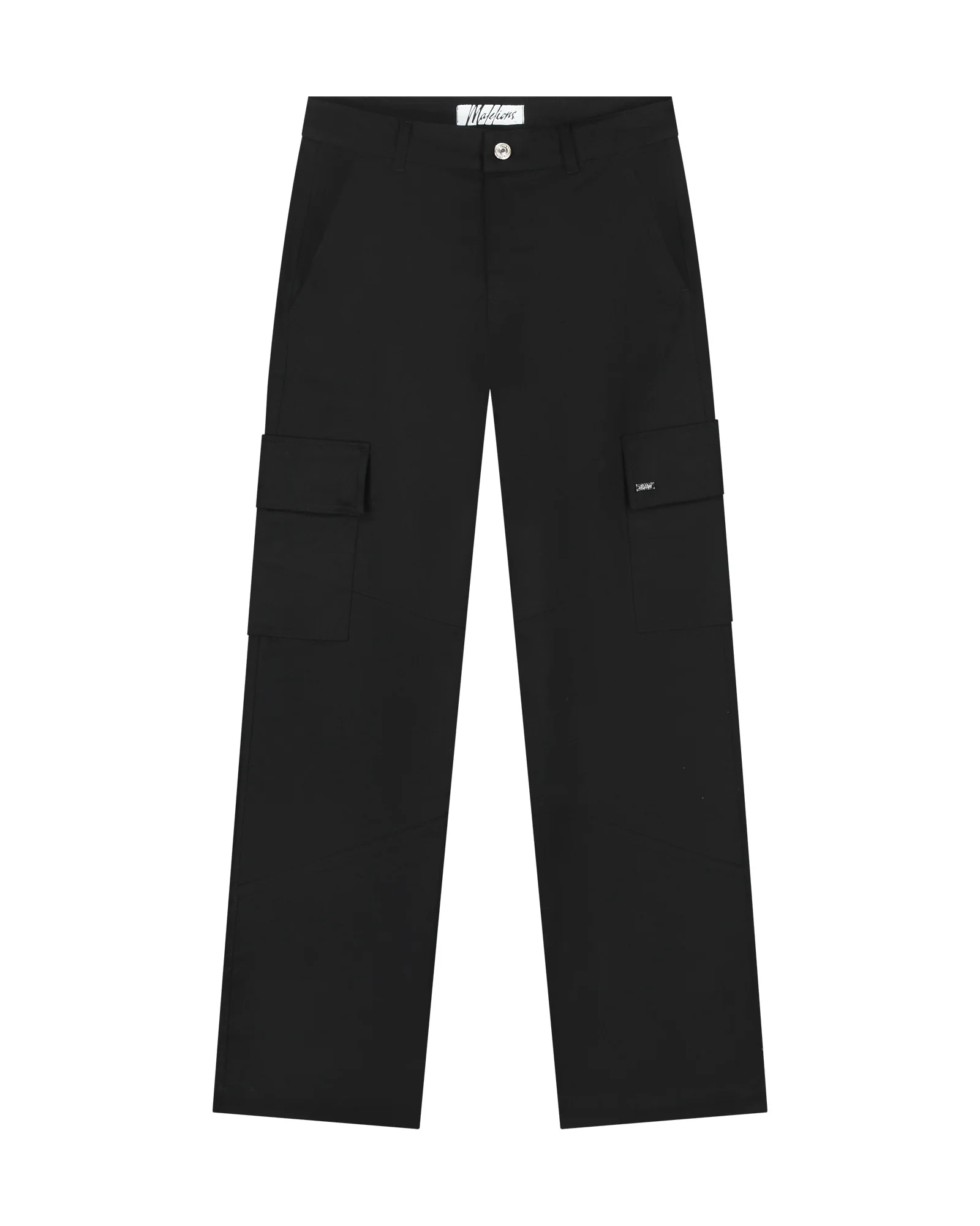 Malelions Women Straight Leg Cargo Pants | Black