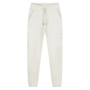 Malelions Women Gallery Cargo Sweatpants | Grey Melange