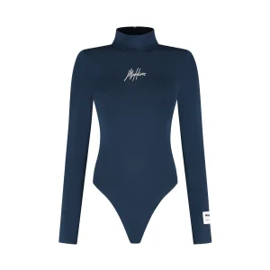 Malelions Women Label Bodysuit | Midnight Blue
