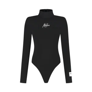 Malelions Women Label Bodysuit | Black