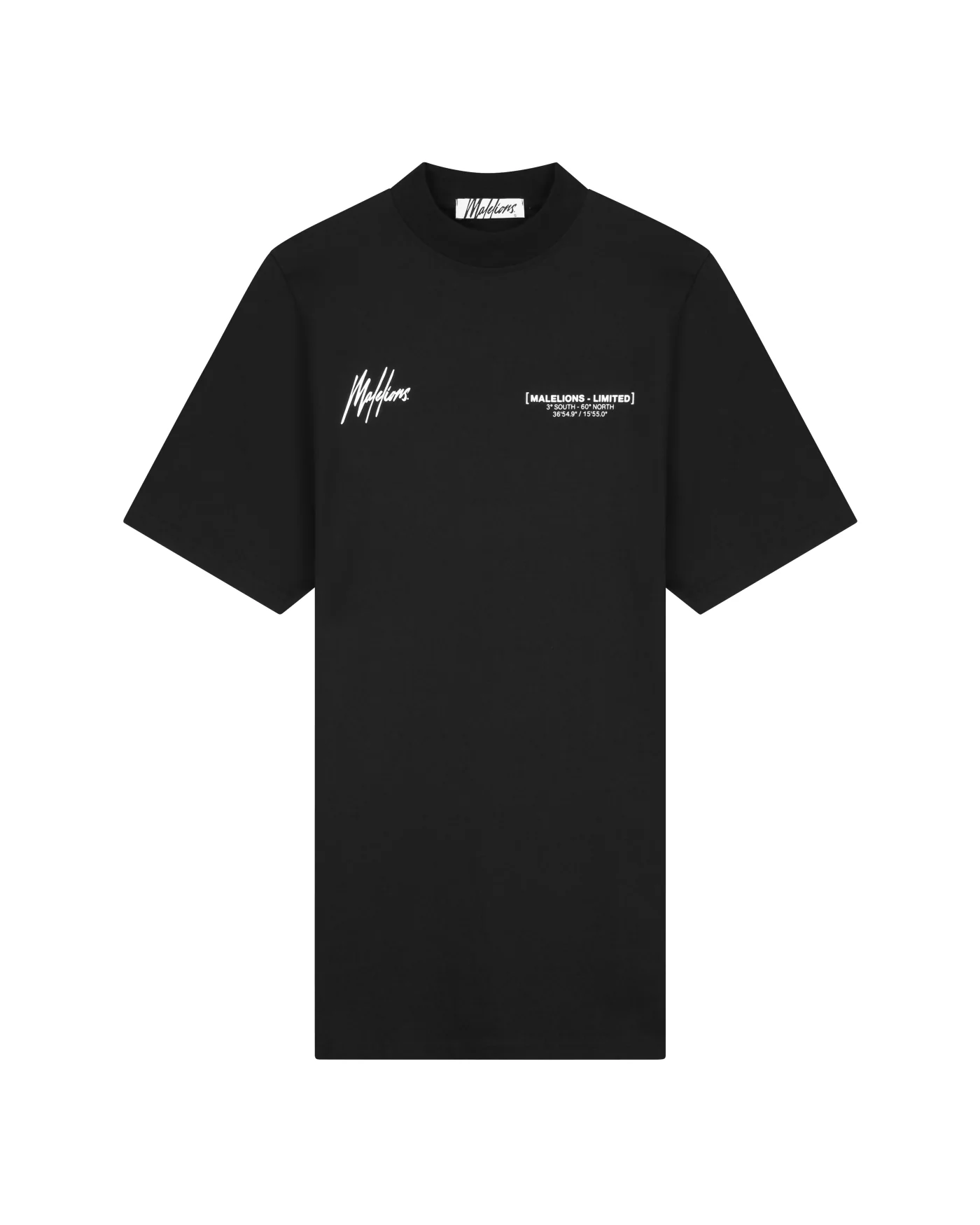 Malelions Women Limited T-Shirt Dress | Black - Afbeelding 2