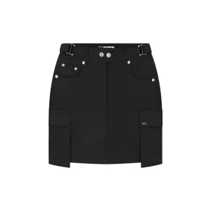 Malelions Women Cargo Skirt | Black