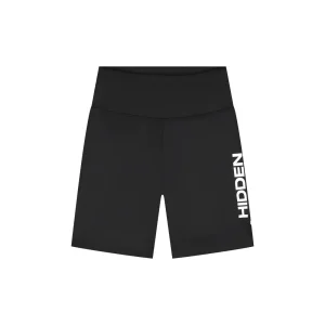 Malelions Women Snake Biker Shorts | Black