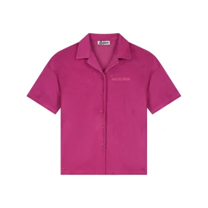 Malelions Women Limited Towelling Shirt | Hot Pink