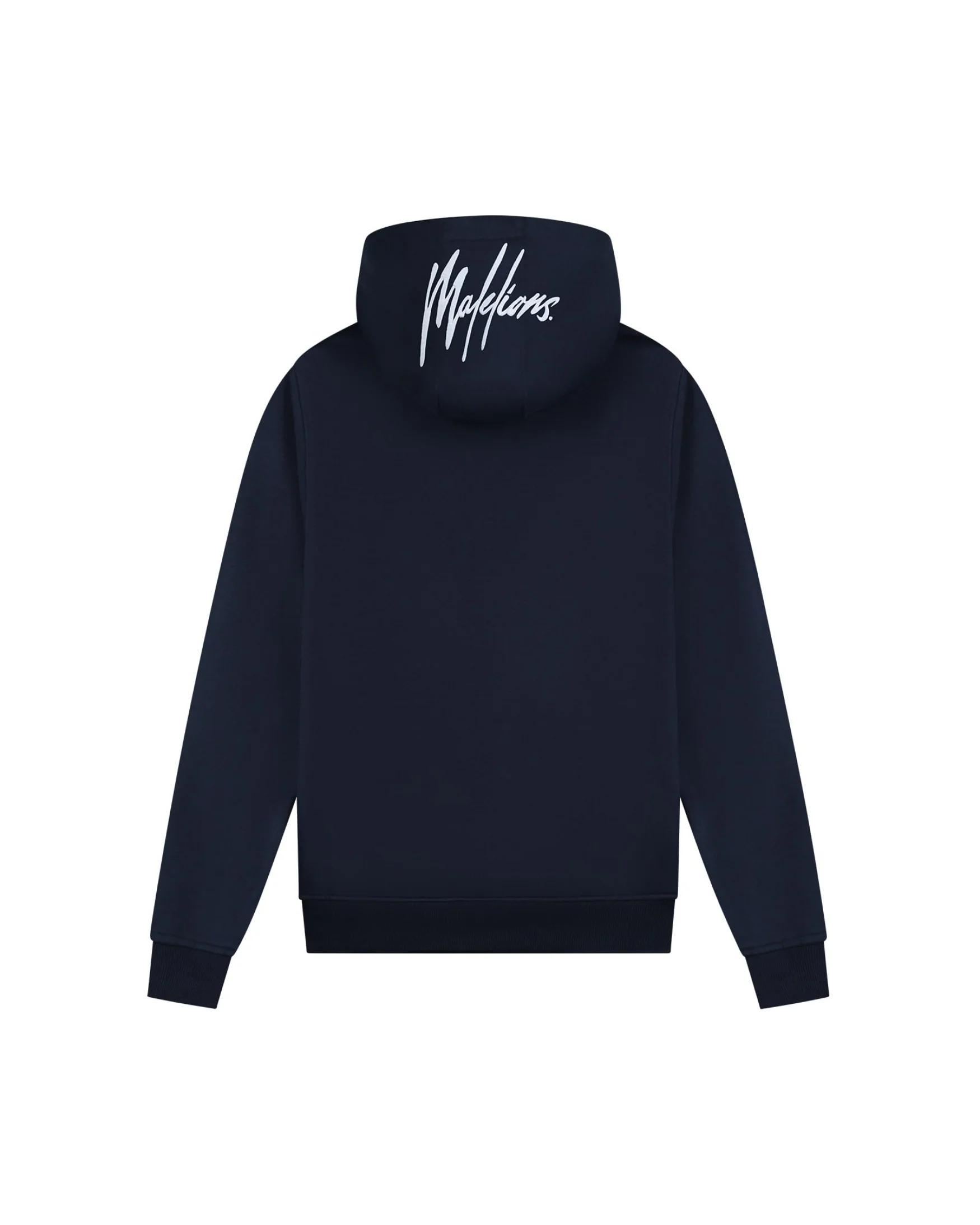 Malelions Junior Essentials Hoodie | Navy/White - Afbeelding 4