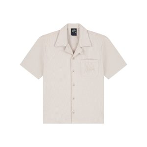 Malelions Junior Waffle Shirt | Taupe