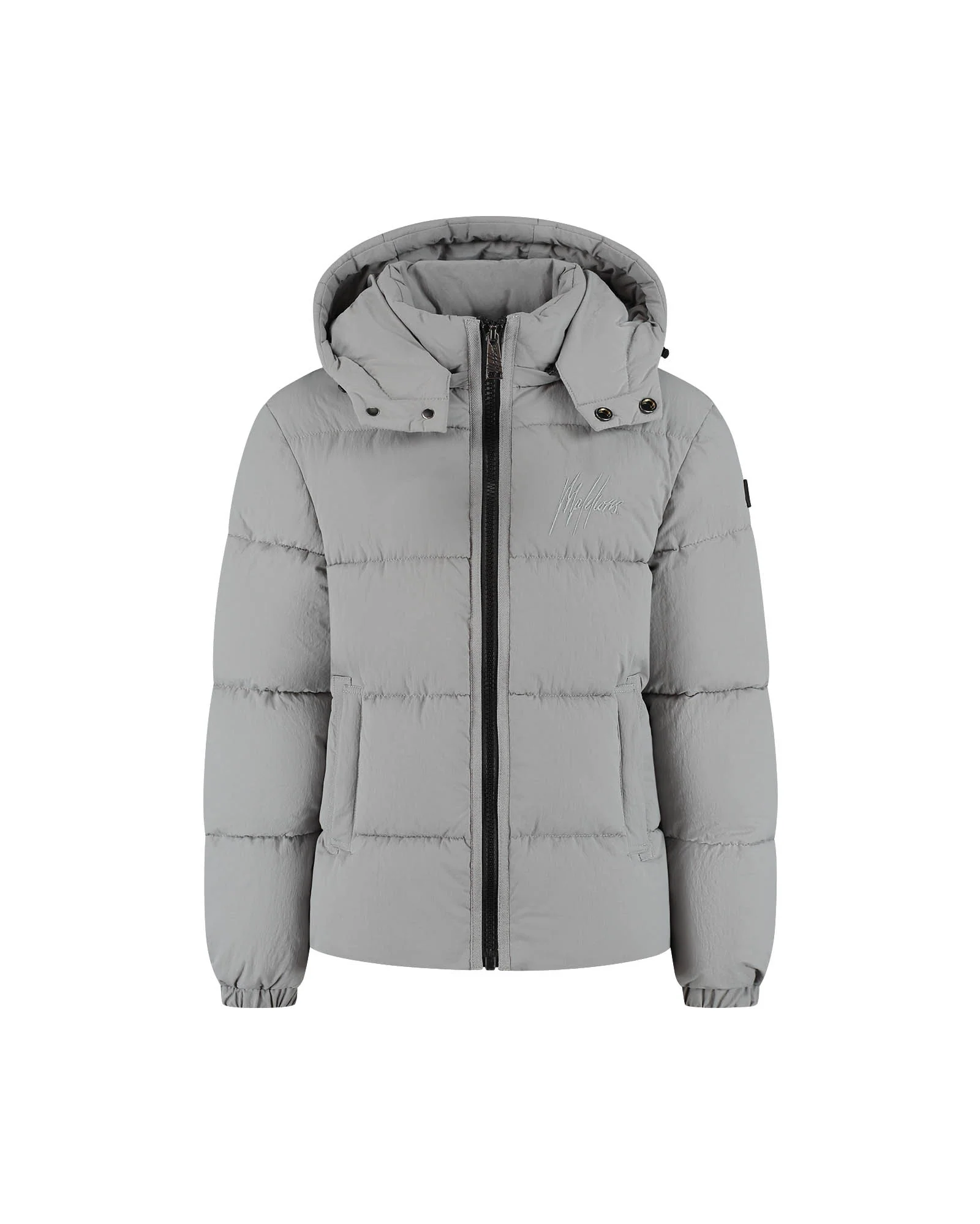 Malelions Junior Donn Puffer Jacket | Grey Plain - Afbeelding 2