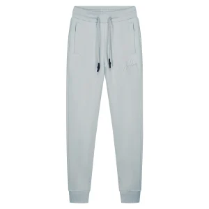 Malelions Junior Striped Signature Sweatpants | Ocean Grey