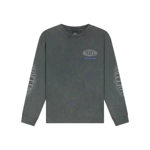 Malelions Junior Relaxed Lifestyle Longsleeve T-Shirt | Acid Wash