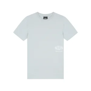 Malelions Junior Relaxed White Heron T-Shirt | Ocean Grey