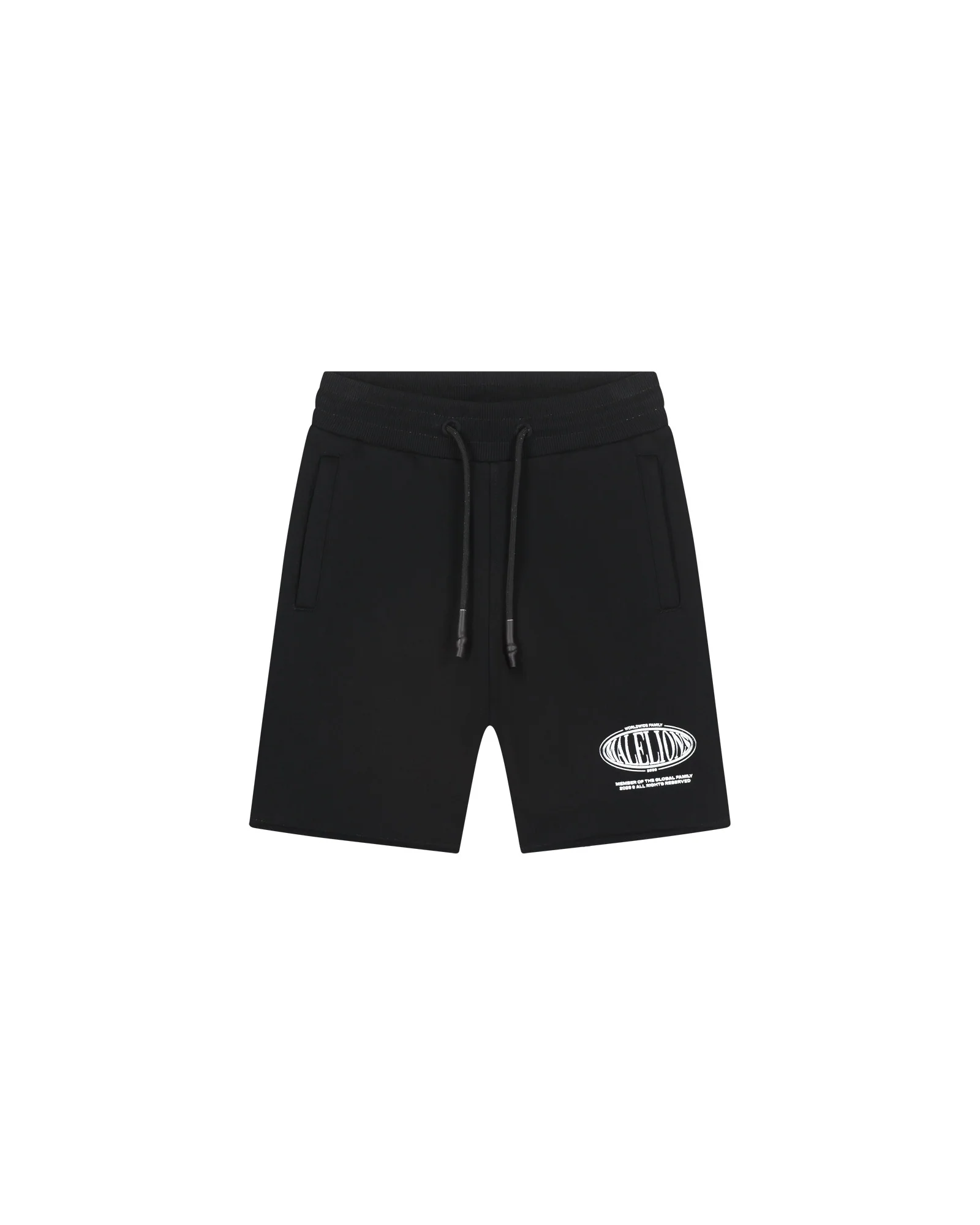 Malelions Junior Lifestyle Damaged Hem Shorts | Black - Afbeelding 2
