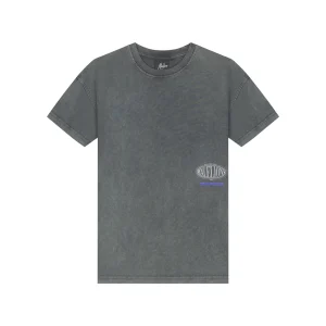 Malelions Junior Relaxed White Heron T-Shirt | Acid Wash