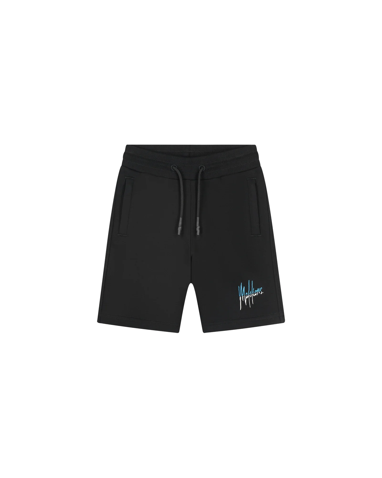 Malelions Junior Split Shorts | Black/Blue - Afbeelding 2