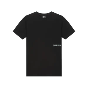 Malelions Junior Relaxed Lago T-Shirt | Black