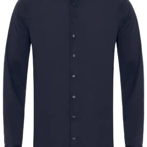 Sleeve7 Heren Overhemd Navy Easy Iron Modern Fit